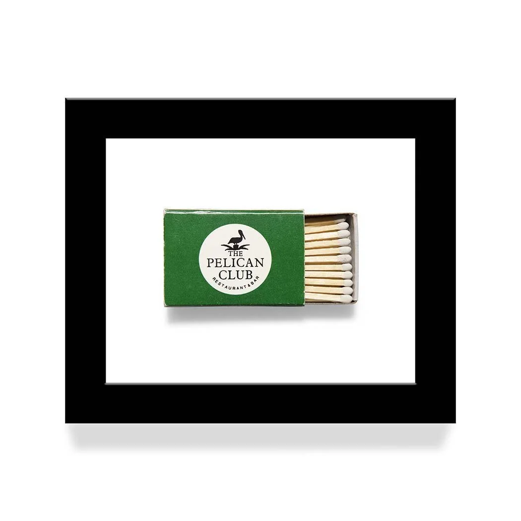 PELICAN CLUB ペリカンクラブ 1982-1984 No.1〜26 The Pelican Club (New Orleans, LA) Print @matchbookdiaries — c r c
